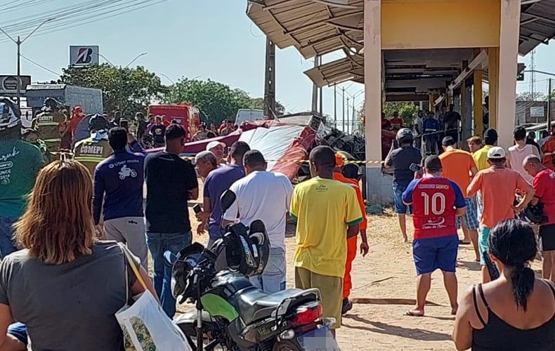 Áudio mostra que piloto relatou falha na hélice de aeronave antes de cair| | Reprodução/TV Cidade Verde/ SBT