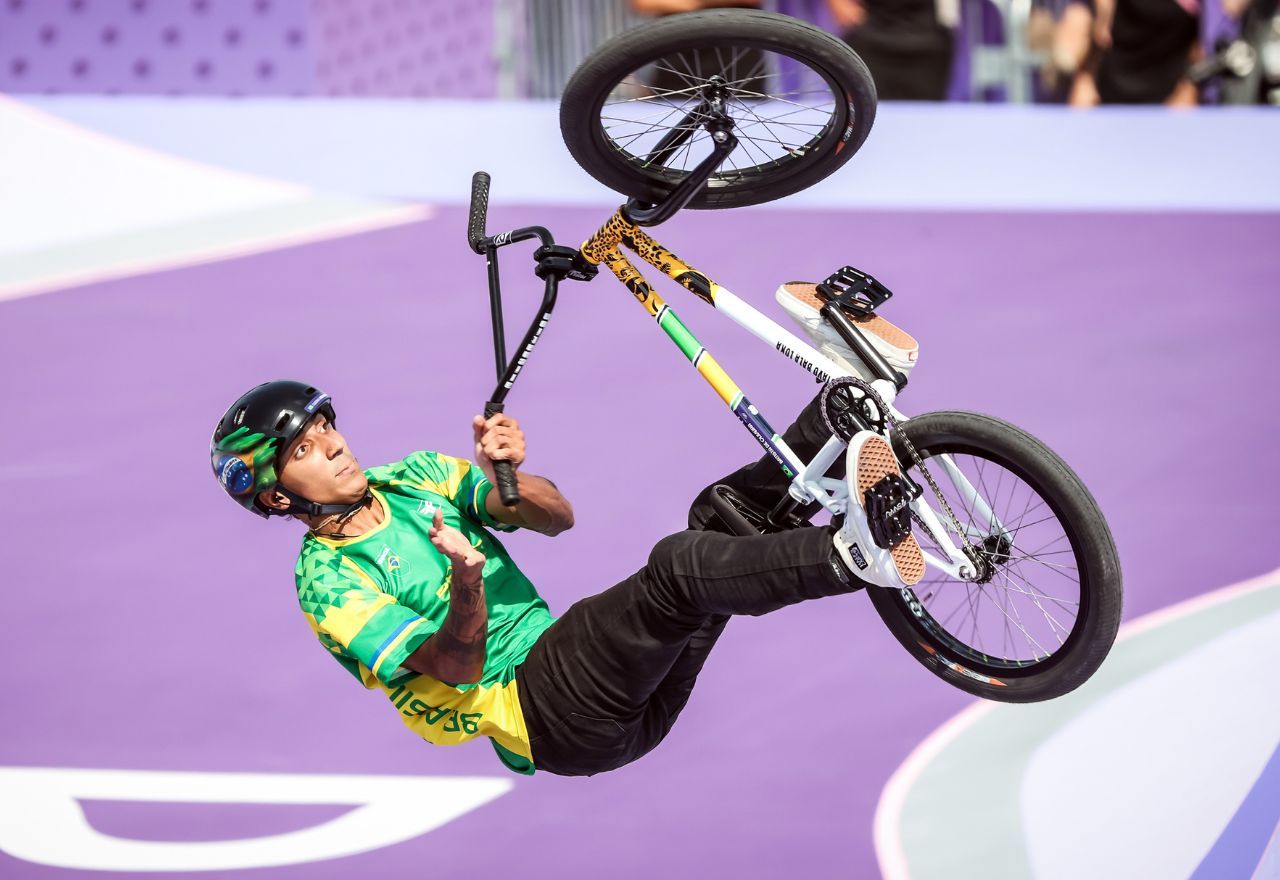 Gustavo Oliveira, o "Bala Loka", do BMX Freestyle | Gaspar Nóbrega/COB