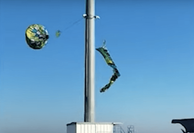 Balão em aeroporto | Reprodução/SBT Brasil