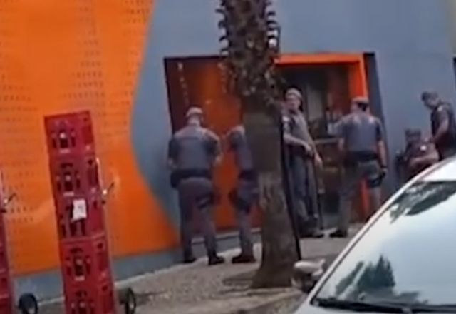 Polícia Militar impede assalto a agência bancária de Votuporanga, interior de São Paulo | Reprodução