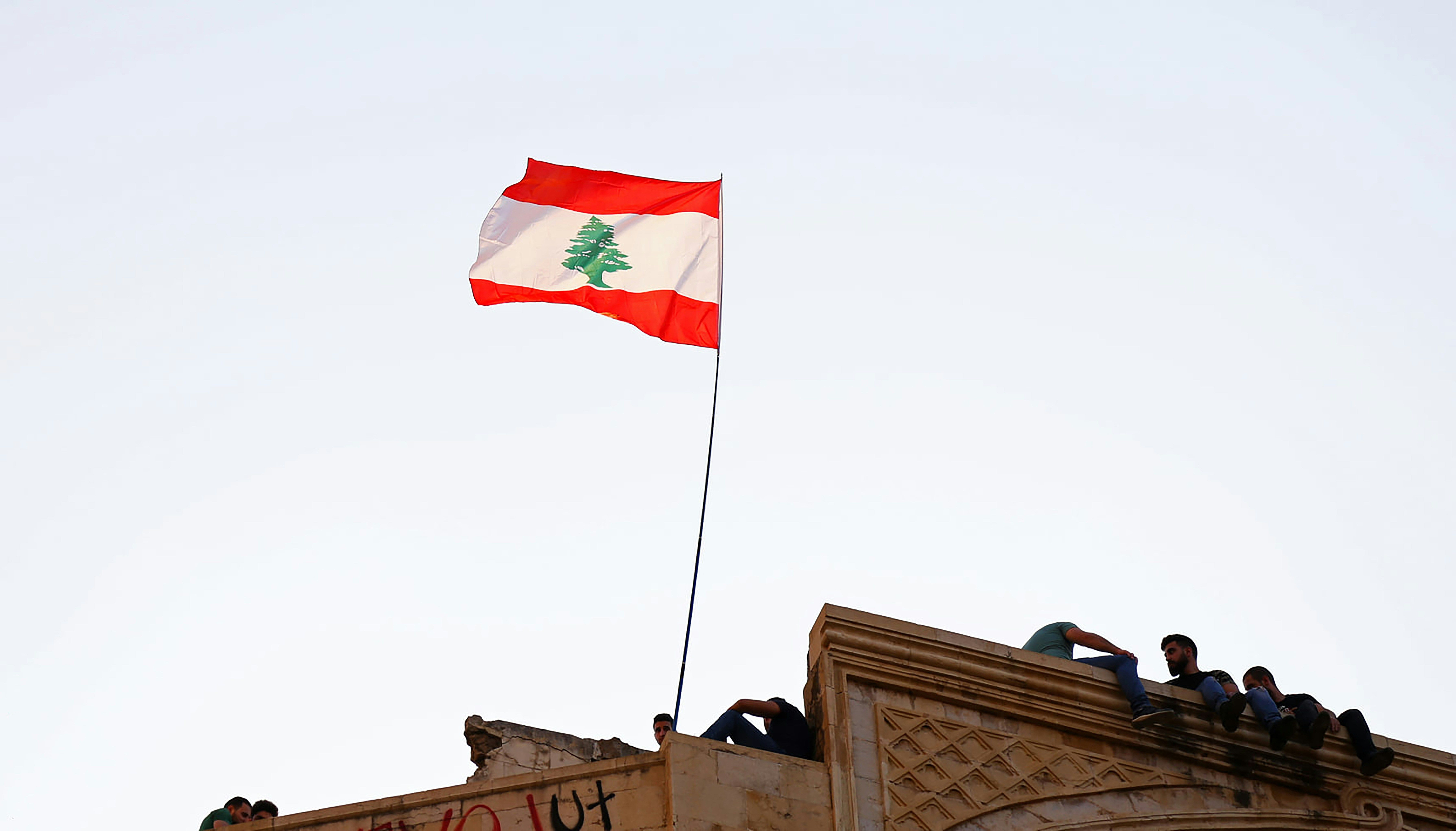 Bandeira do líbano; ataque no país deixou três brasileiros feridos | Charbel Karam/Unsplash