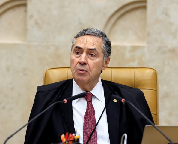 O presidente do STF, Luis Roberto Barroso (Rosinei Coutinho/STF)