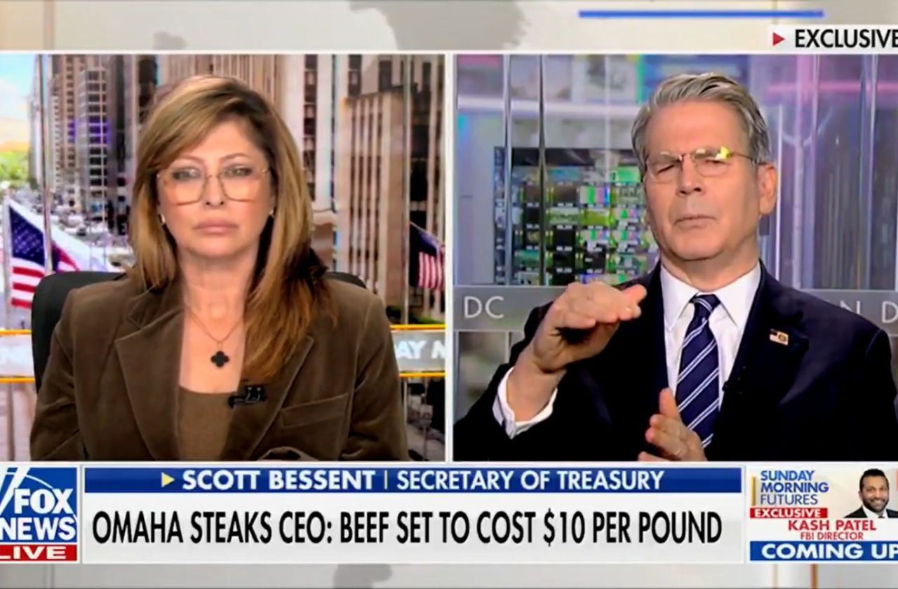 Secretário do Tesouro dos Estados Unidos, Scott Bessent, concede entrevista à Fox News | Foto: Reprodução/Twitter/@SecScottBessent - 16.11.2025