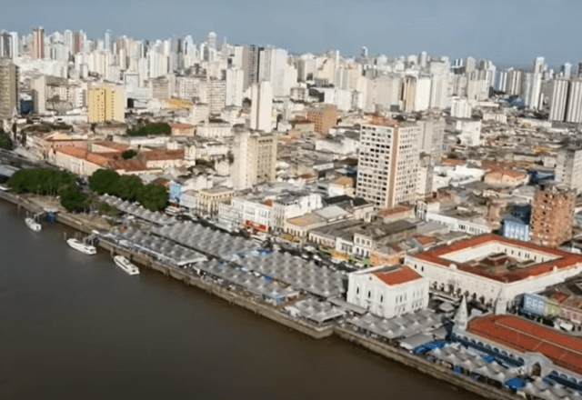 Belém, sede da COP 30 | Reprodução/Redes sociais