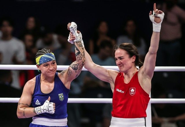 Bia Ferreira garantiu o bronze no boxe | Gaspar Nobrega/COB