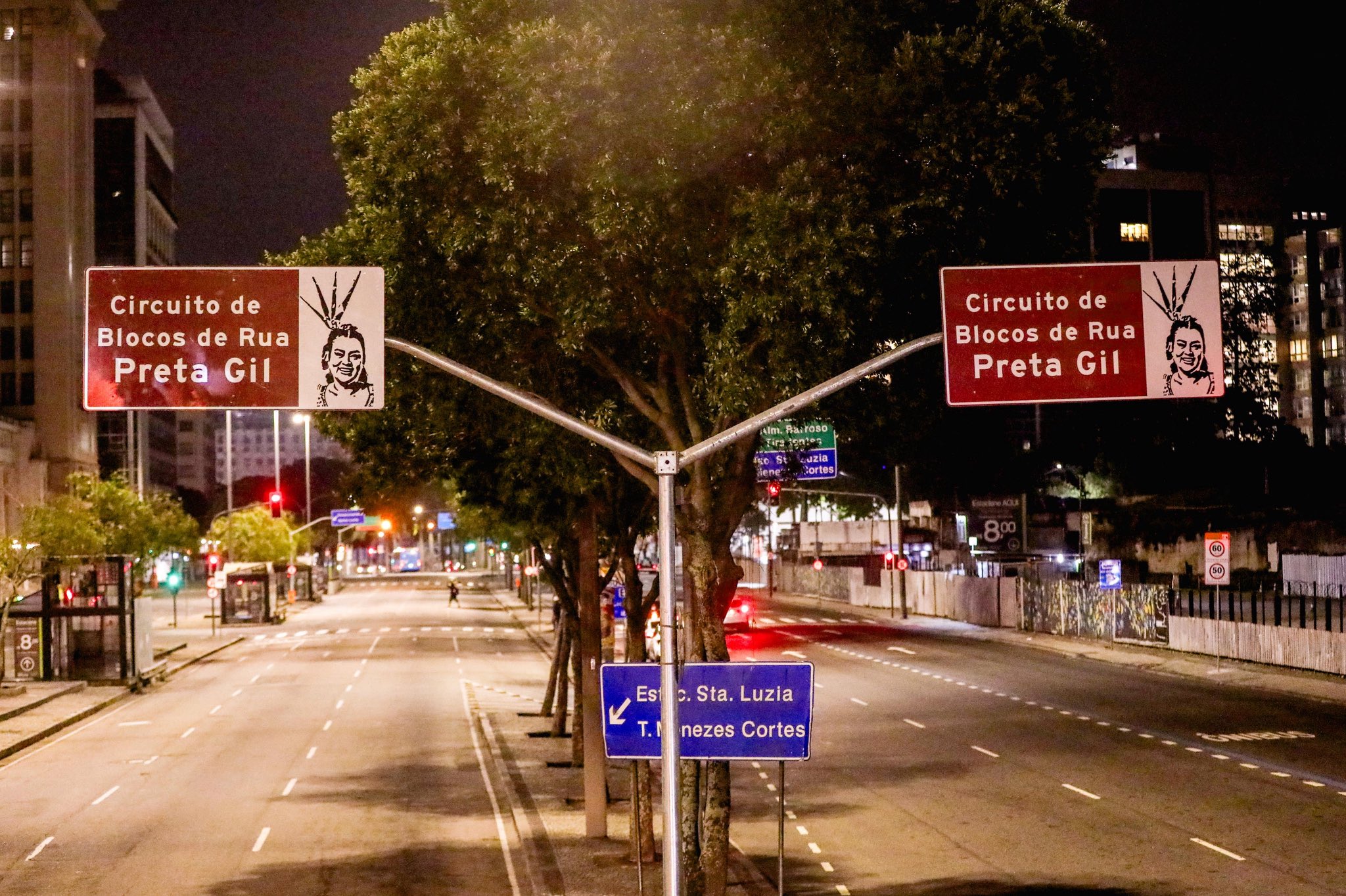 Parte do trajeto do cortejo faz parte do "Circuito de Blocos de Rua Preta Gil", batizado com o nome da cantora pela prefeitura esta semana | Divulgação/Prefeitura do Rio
