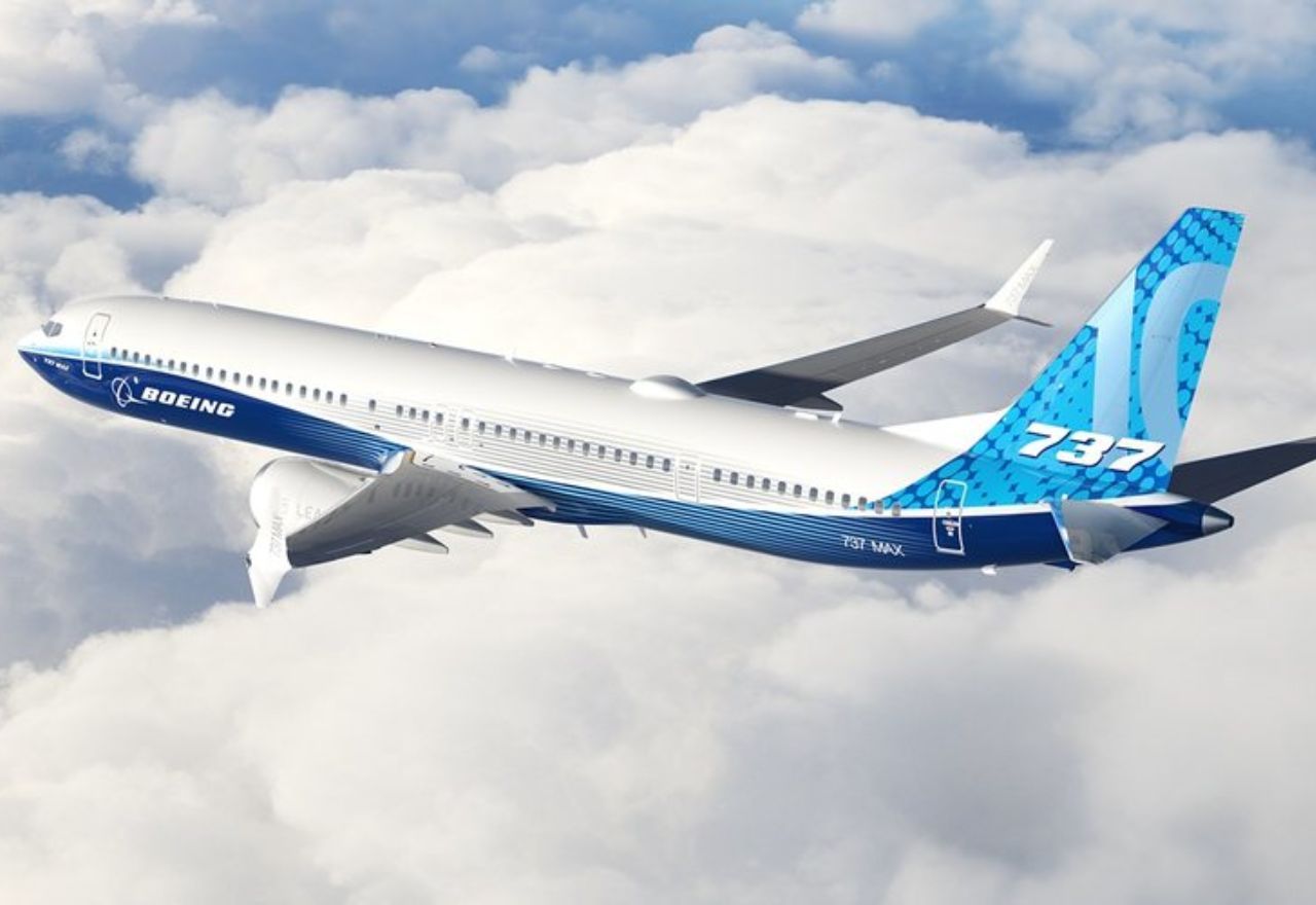 Modelo de avião 737 Max da Boeing | Divulgação
