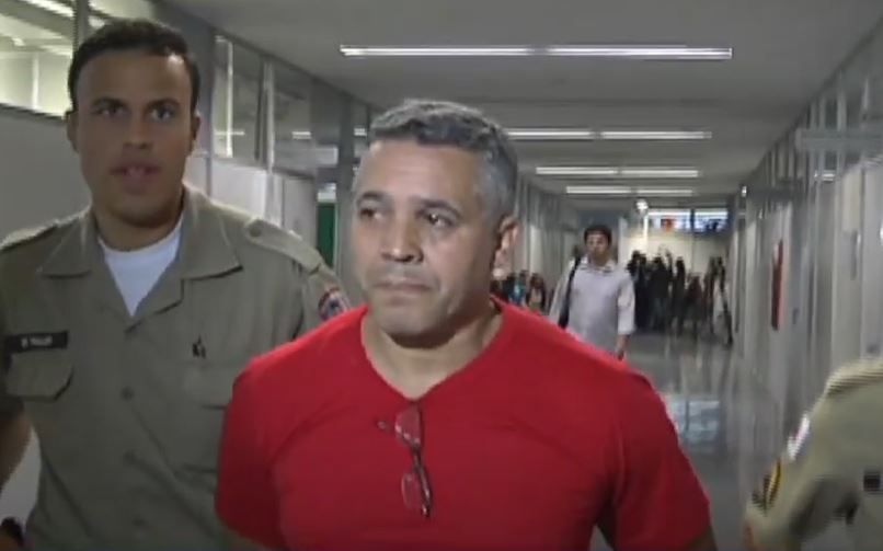 Bola, ex-policial condenado pela morte de Eliza Samudio | Reprodução/SBT
