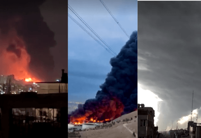Governo do Irã alerta para chuva ácida após bombardeio a depósitos de petróleo por Israel