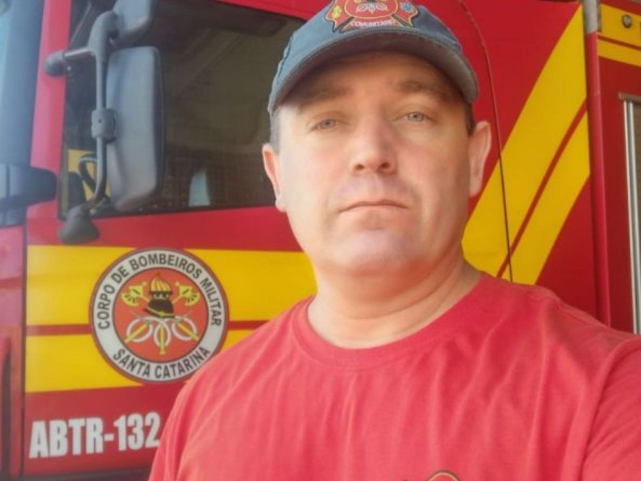 Bombeiro em Itapema morre por complicações após ser picado por aranha-marrom. | Arquivo pessoal