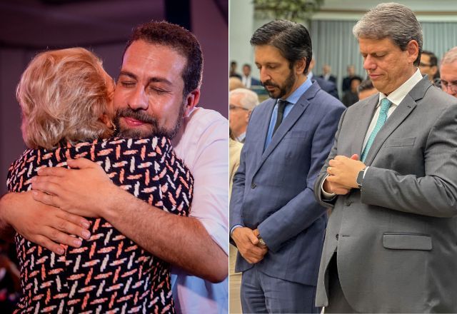 Boulos e Marta; Nunes e Tarcísio | Reprodução