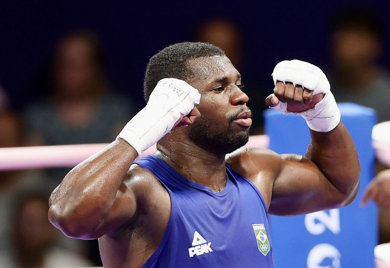 Wanderley Pereira é derrotado por vice-campeão olímpico e dá adeus ao sonho de medalha. Gaspar Nóbrega/COB