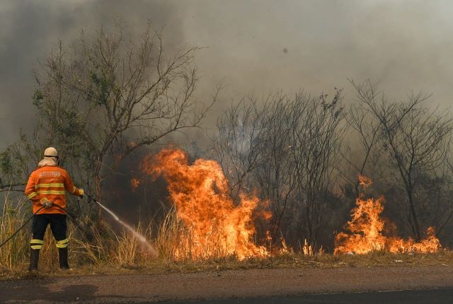 BR-262 em Miranda, no Mato Grosso do Sul | Foto: Bruno Rezende