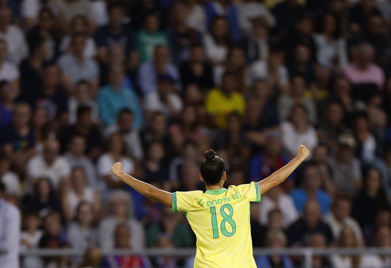 Brasil despacha França e encara a Espanha na semifinal do futebol feminino. Foto: Rafael Ribeiro/CBF