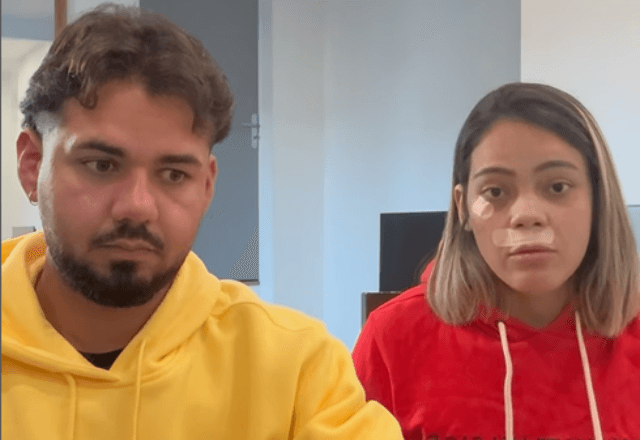Jhordana Dias e Cíceco Júnior. | Reprodução/Redes sociais