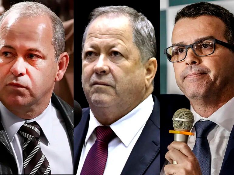 O delegado Rivaldo (esq) negou conhecer e ter qualquer relação com os irmãos Brazão | Alerj/Agência Brasil