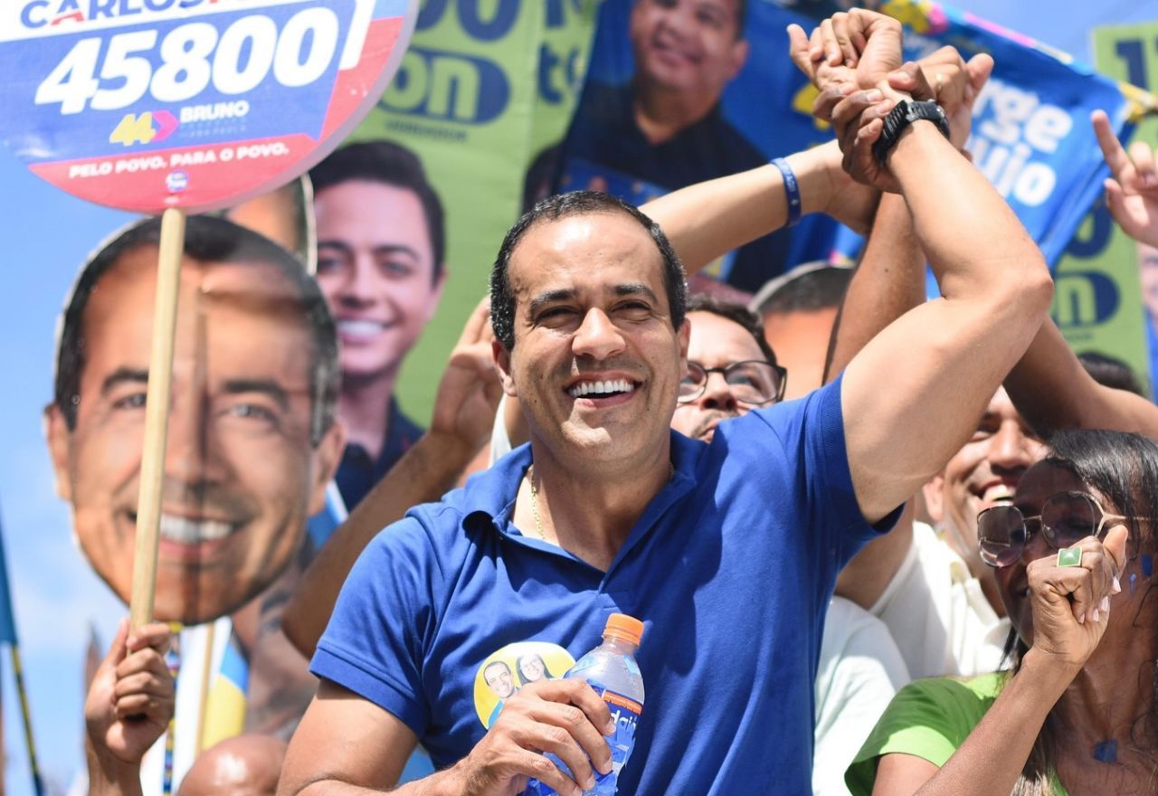 Bruno Reis, do União Brasil | Reprodução/Redes sociais