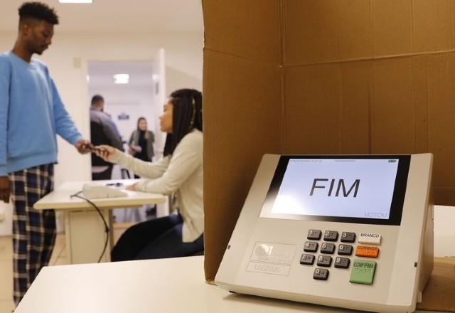 cabine de votação