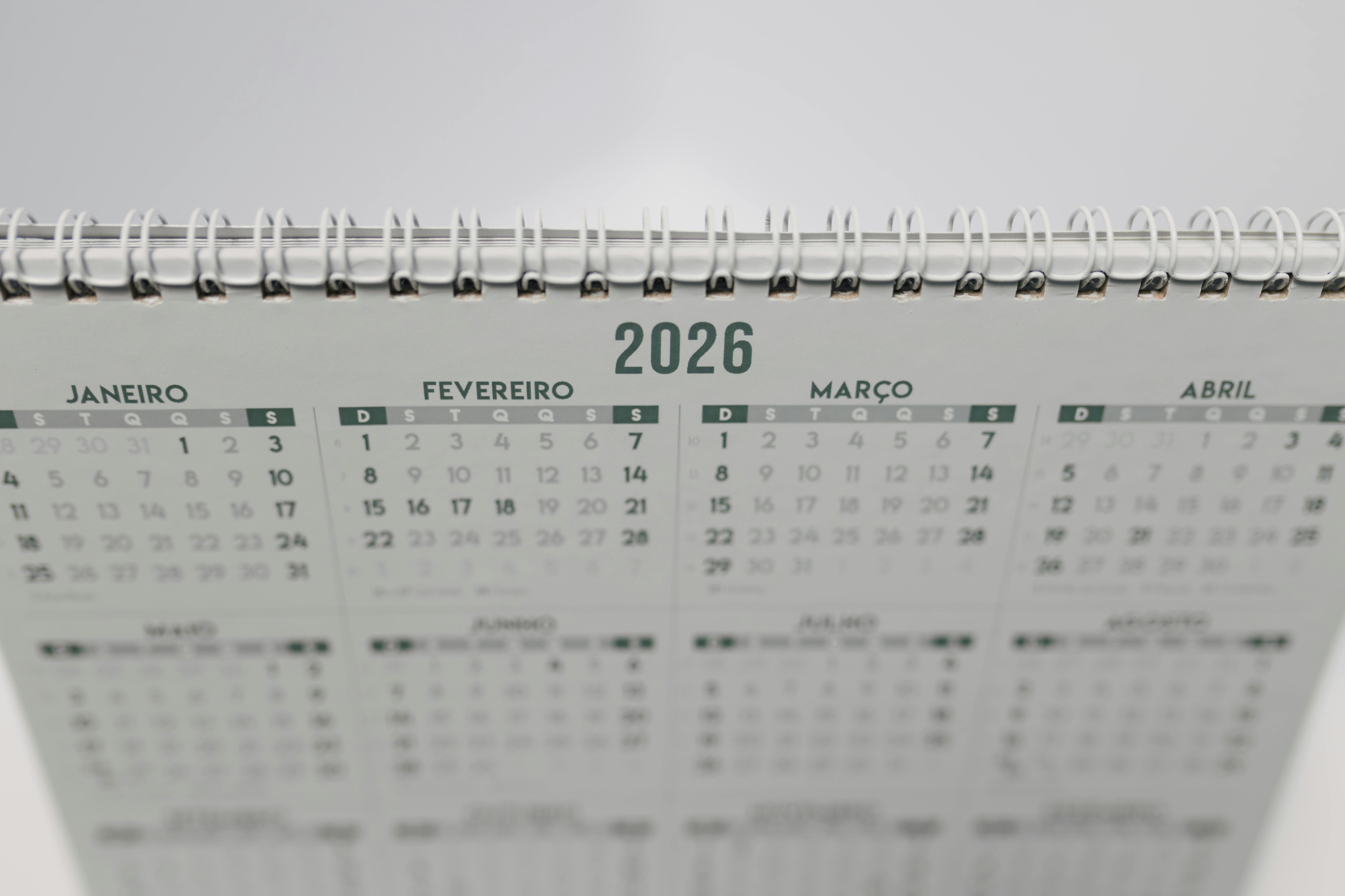 Calendário de 2026 | Pexels