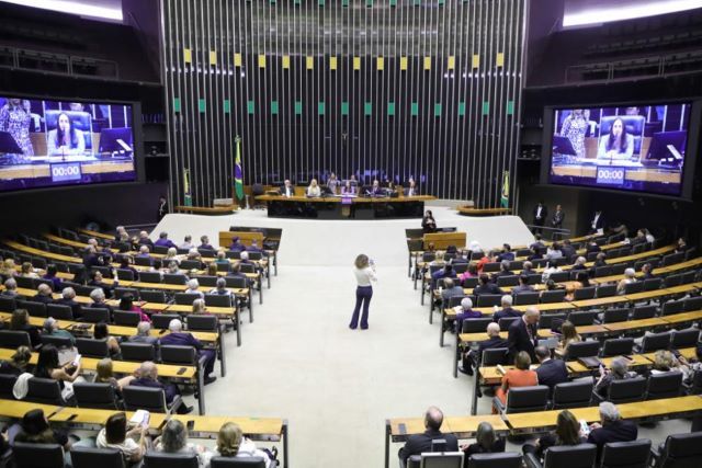 O plenário da Câmara dos Deputados (Mario Agra/Câmara dos Deputados)