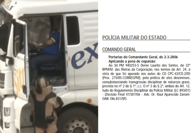 Caminhoneiro que forjou sequestro no Rodoanel (SP) era PM e foi expulso por 'atos desonrosos' Caminhoneiro que forjou sequestro no Rodoanel (SP) era PM e foi expulso por 'atos desonrosos'