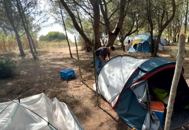 camping