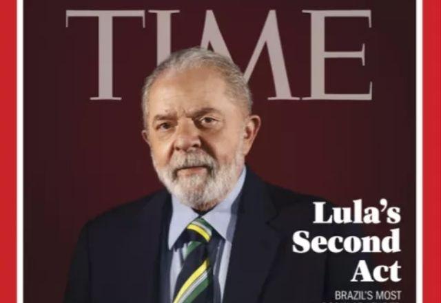capa da revista time com o presidente lula
