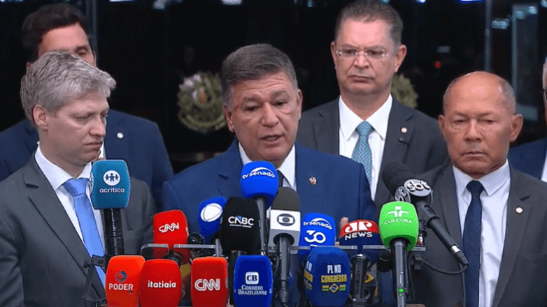 O presidente da CPMI do INSS, senador Carlos Viana | Reprodução