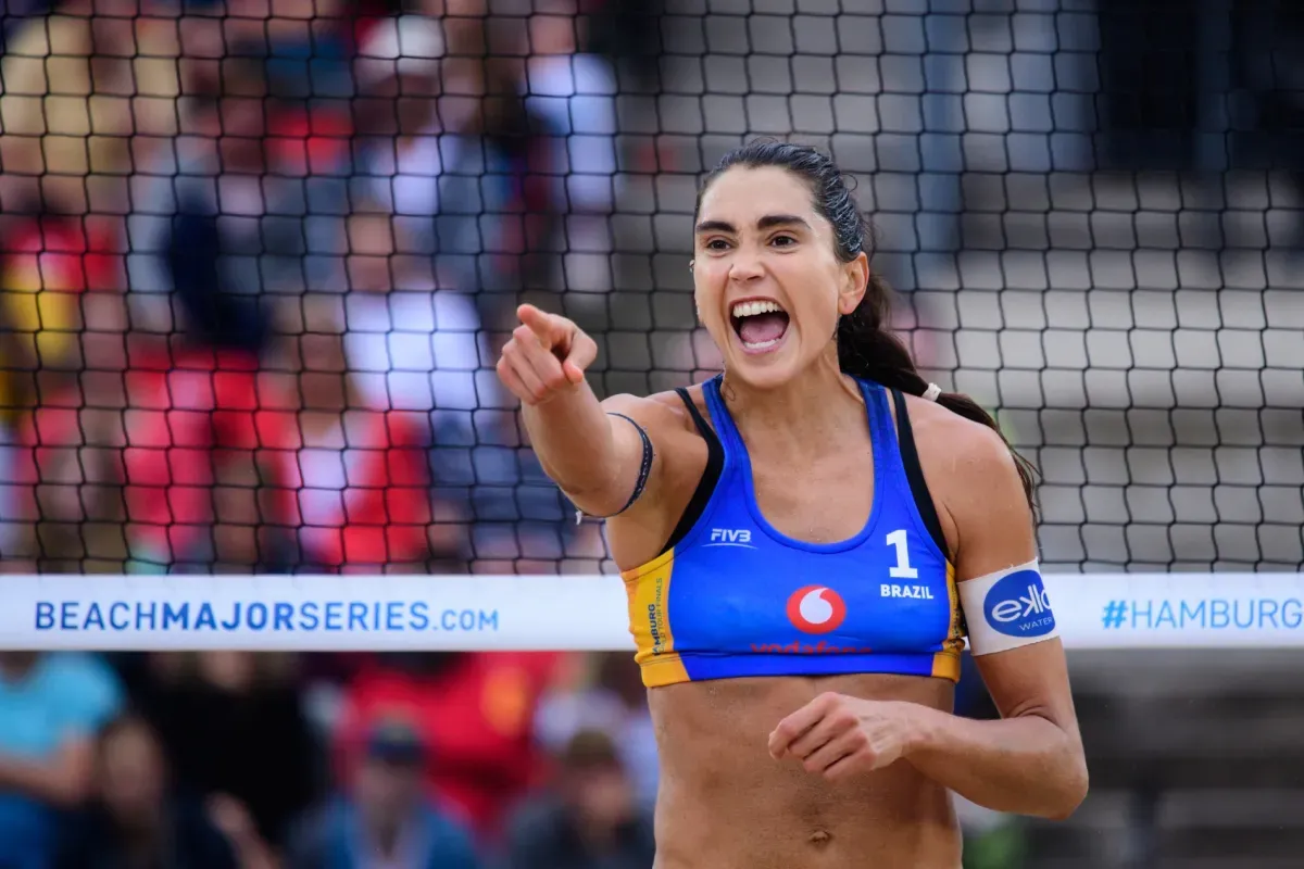 Carol Solberg, jogadora brasileira de vôlei de praia | Divulgação/CBV