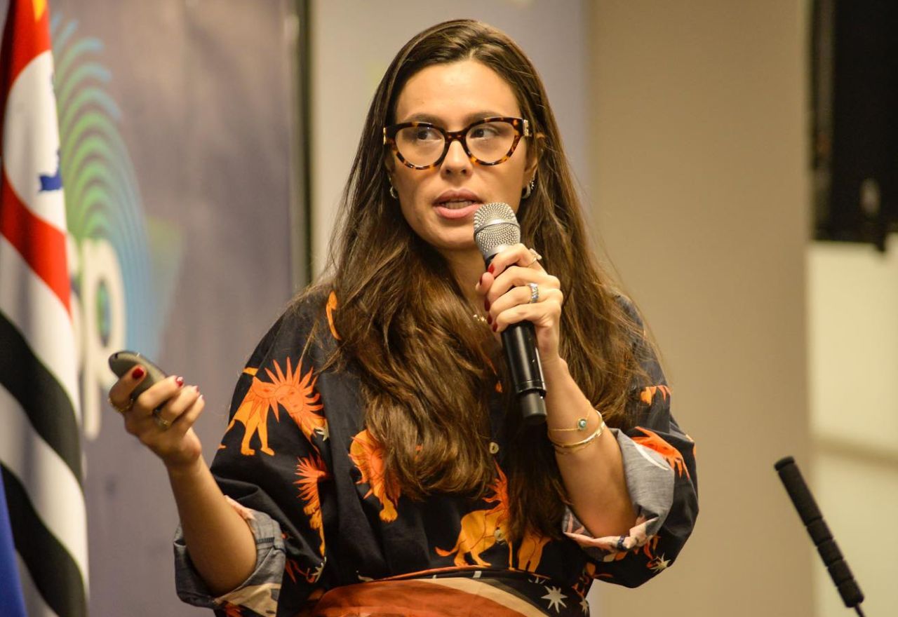 Carol Sponza (Novo) é candidata à prefeitura do Rio | Reprodução/Redes sociais