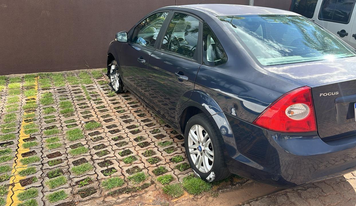 Carro usado em tentativa de invasão ao Palácio da Alvorada. Foto: Divulgação/PF