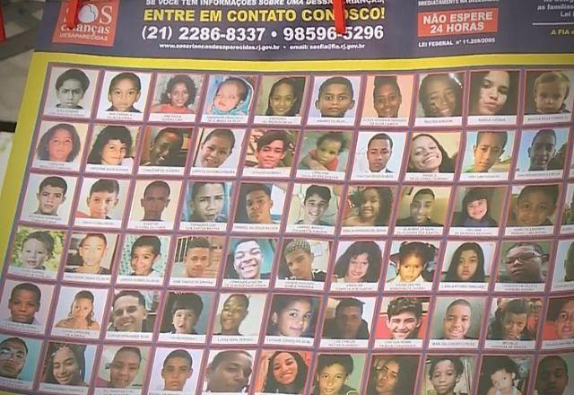 cartaz de desaparecidos