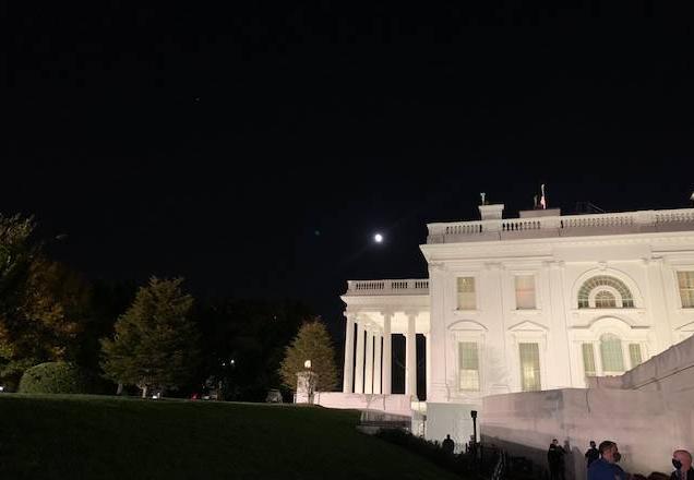 casa branca na noite da eleição 3 de novembro 2020