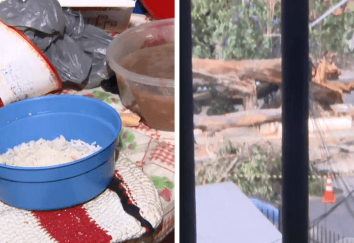 "A gente não sabe mais o que fazer", diz dona de casa há quatro dias sem luz e com filho doente