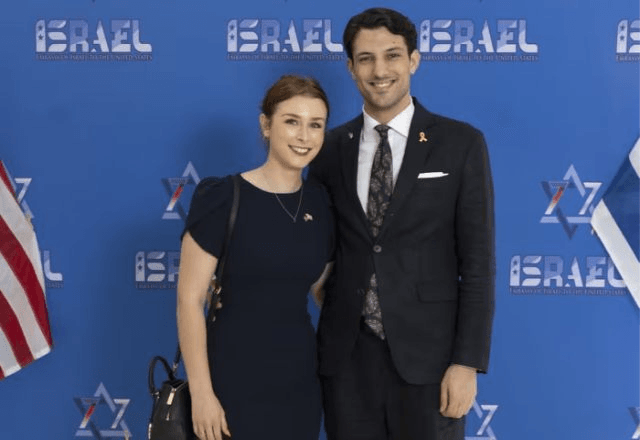 Sarah Milgrim e Yaron Lischinsky | Divulgação/Embaixada de Israel