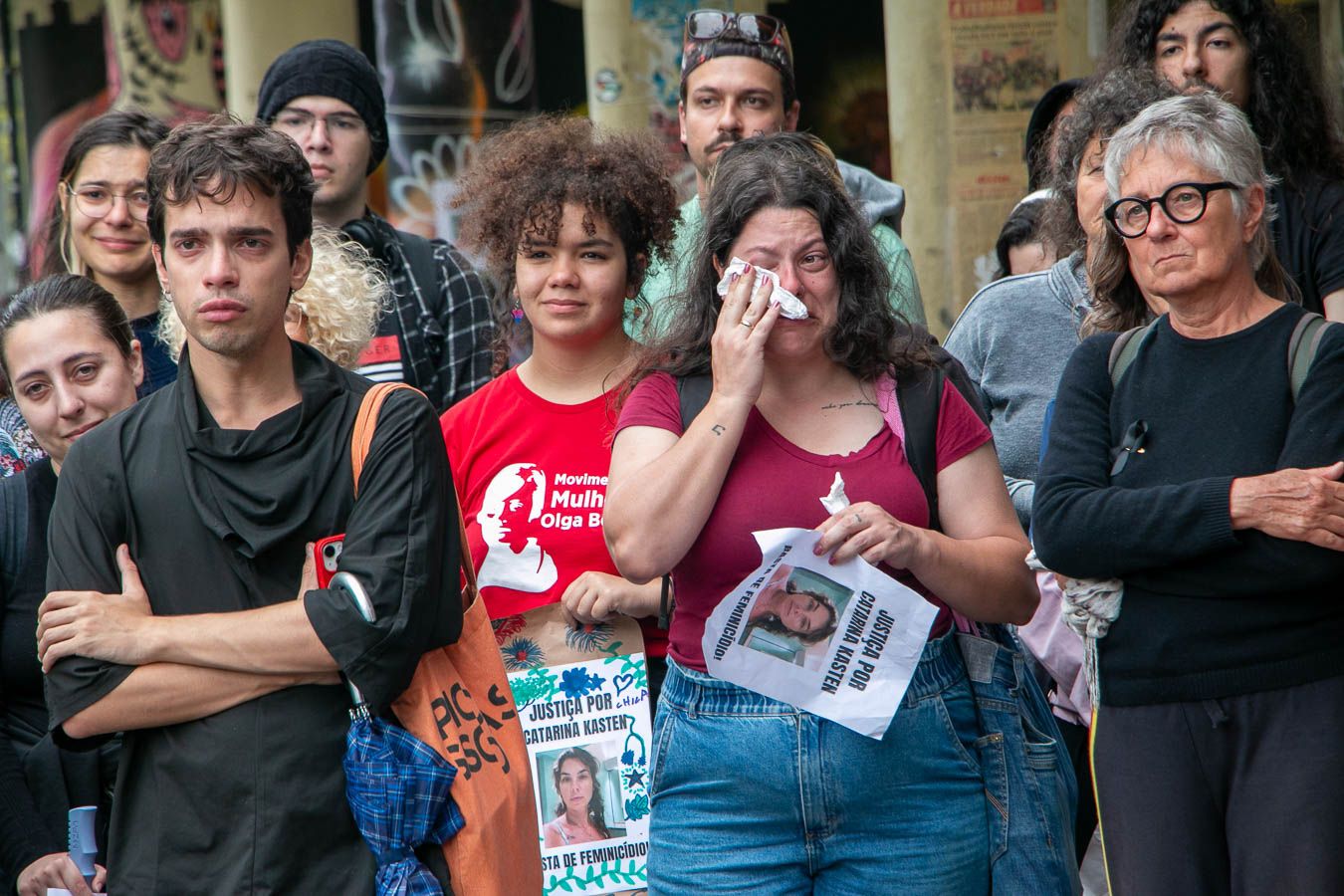 Universidade faz ato público em homenagem à Catarina Kasten |Divulgação/UFSC