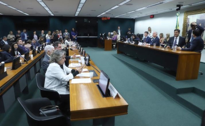 A Comissão de Constituição e Justiça (CCJ) da Câmara, durante votação da PEC da Segurança Pública | Antonio Araújo/Câmara dos Deputados