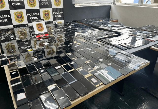 Polícia de SP emitir 1,5 mil alertas para celulares rastreados com queixa de roubo | Foto: Divulgação/Secretaria da Segurança Pública de SP