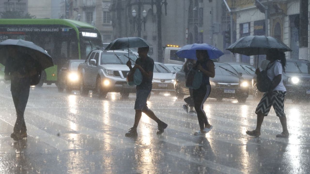 Chuva | Reprodução Paulo Pinto/Agência Brasil
