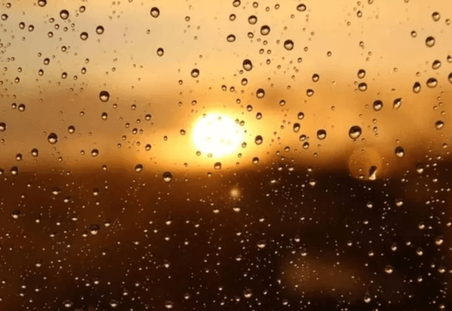 Calor e chuva | Reprodução