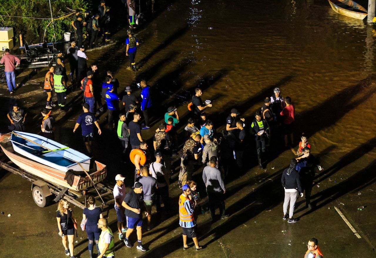 Chuva no Rio Grande do Sul | Gustavo Mansur/ Palácio Piratini