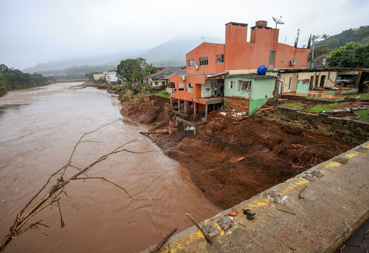 Chuva no Rio Grande do Sul | Gustavo Mansur/Palácio Piratini