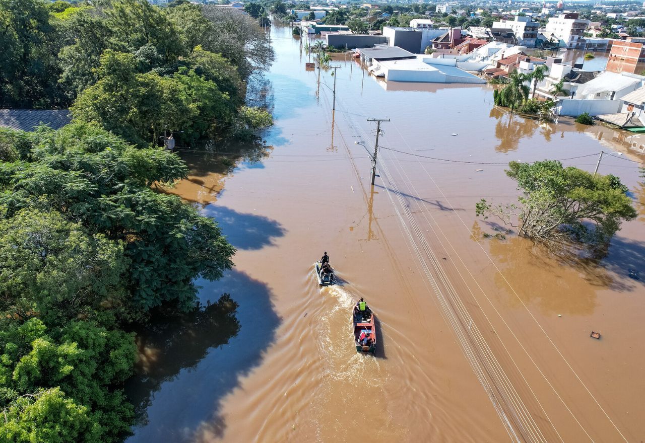 Chuva no Rio Grande do Sul | Gustavo Mansur/ Palácio Piratini