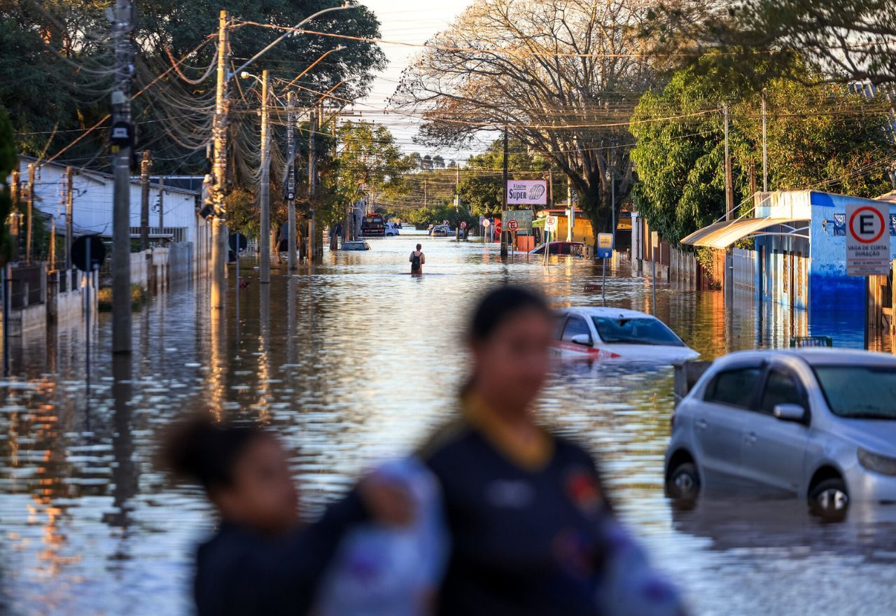Rio Grande do Sul ainda está debaixo d'água | Gustavo Mansur/Palácio Piratini