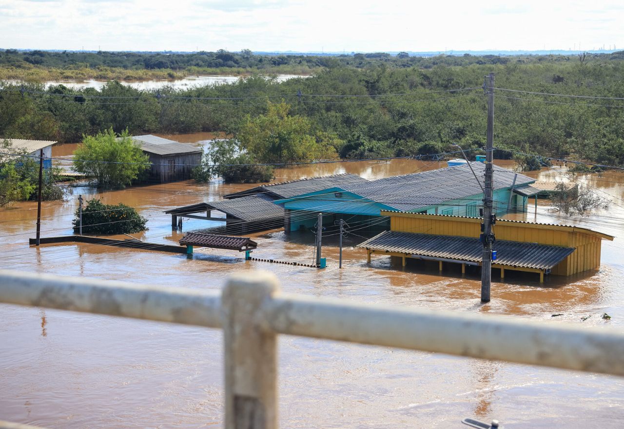 Chuva no Rio Grande do Sul | Gustavo Mansur/ Palácio Piratini