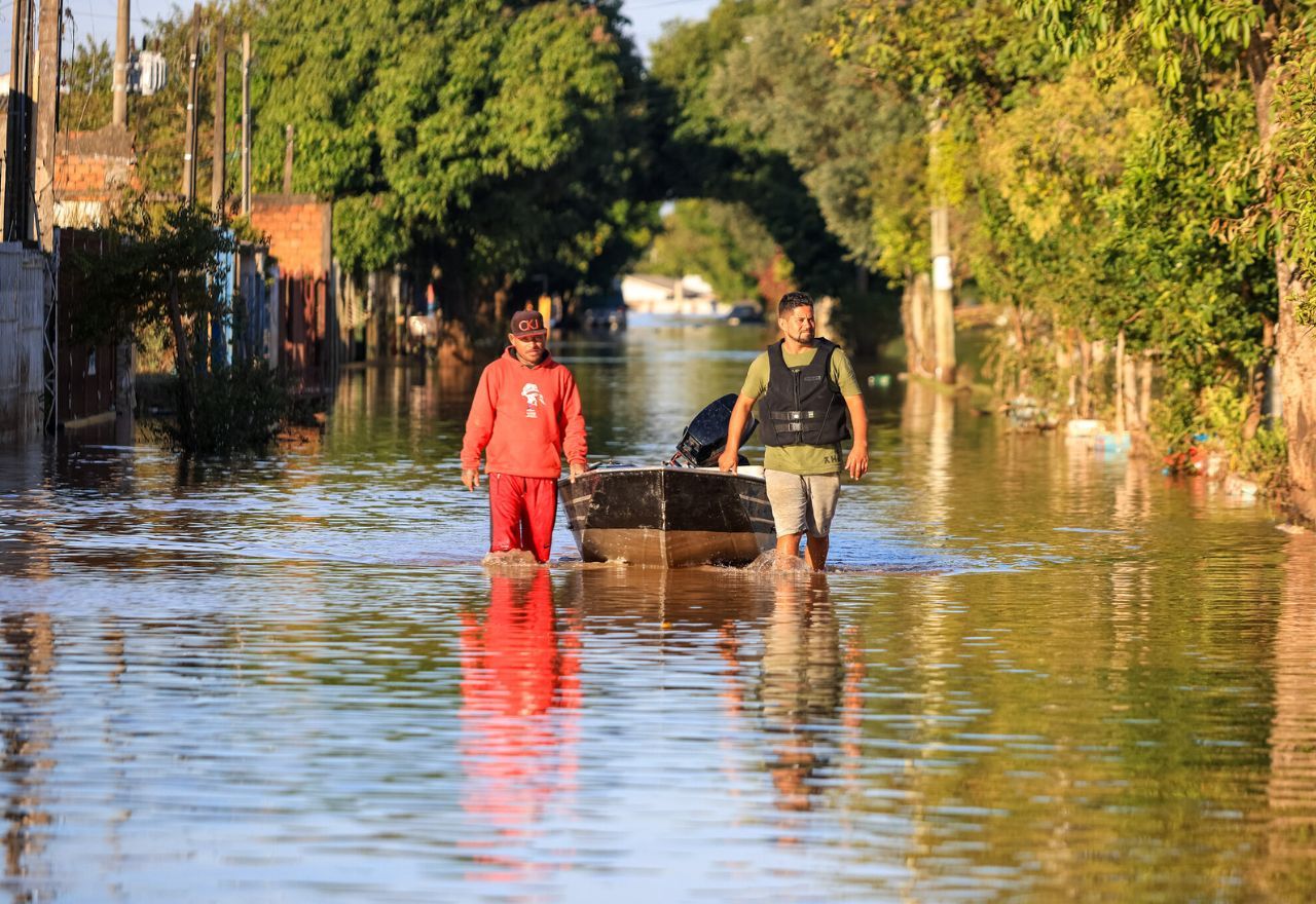 Chuva no Rio Grande do Sul | Gustavo Mansur/ Palácio Piratini