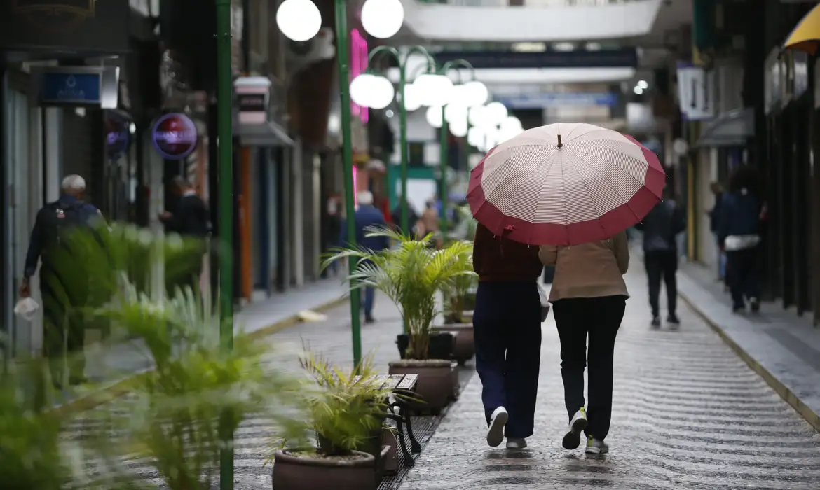 Registro de chuva | Paulo Pinto/Agência Brasil