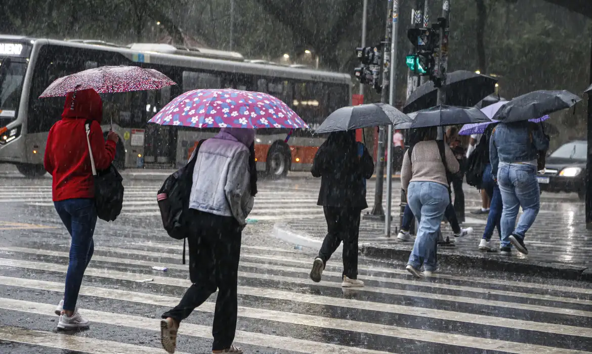 Registro de chuva | Paulo Pinto/Agência Brasil