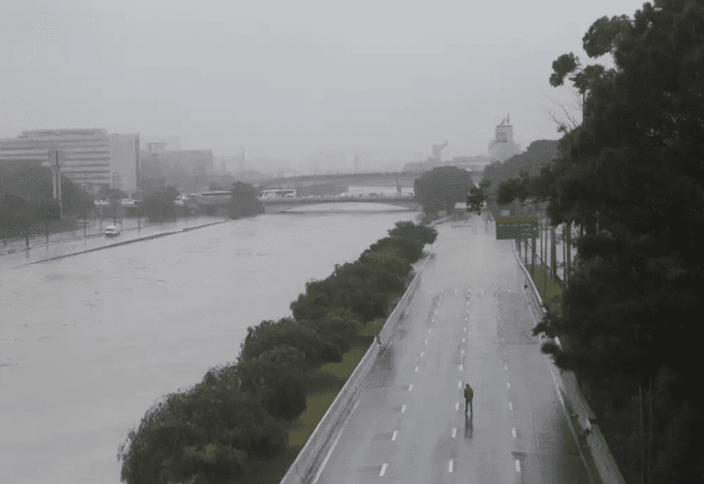 Acumulado de chuva esperado é de 25mm | Reprodução REUTERS/Rahel Patrasso