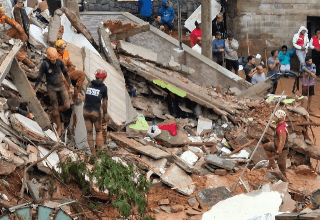 Chuva em Minas Gerais | Reprodução Redes Sociais